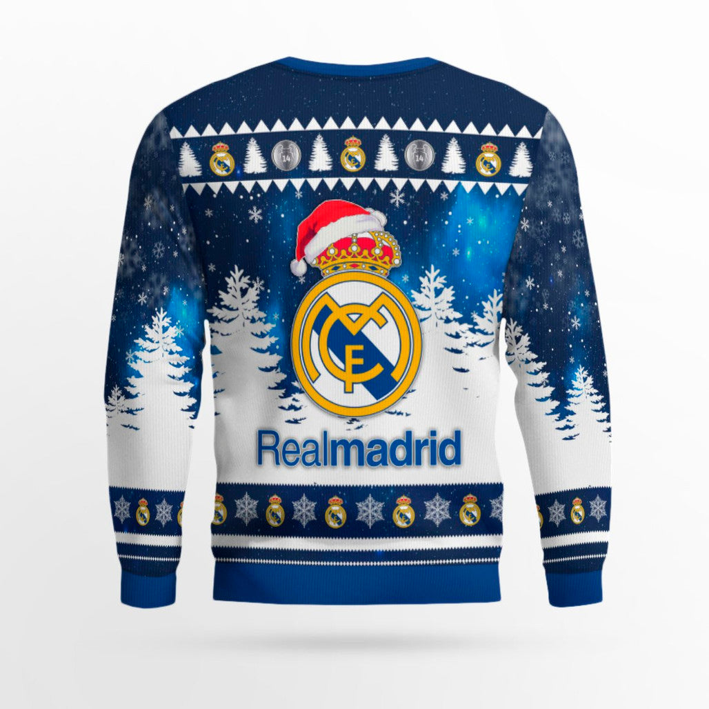 Real Madrid Merry Christmas Ugly Sweater 2025 – Moonbestprint
