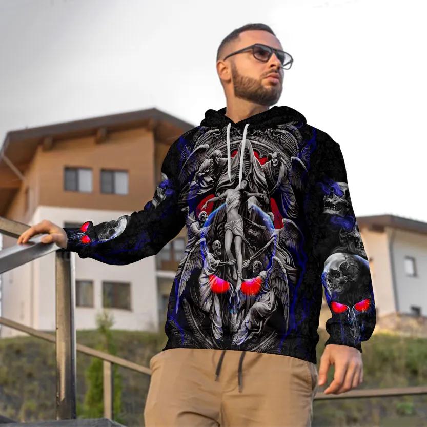 Reaper Doors Skull 3D Hoodie Moonbestprint