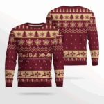 Red Bull Racing Christmas Ugly Sweater Deep Red – Moonbestprint