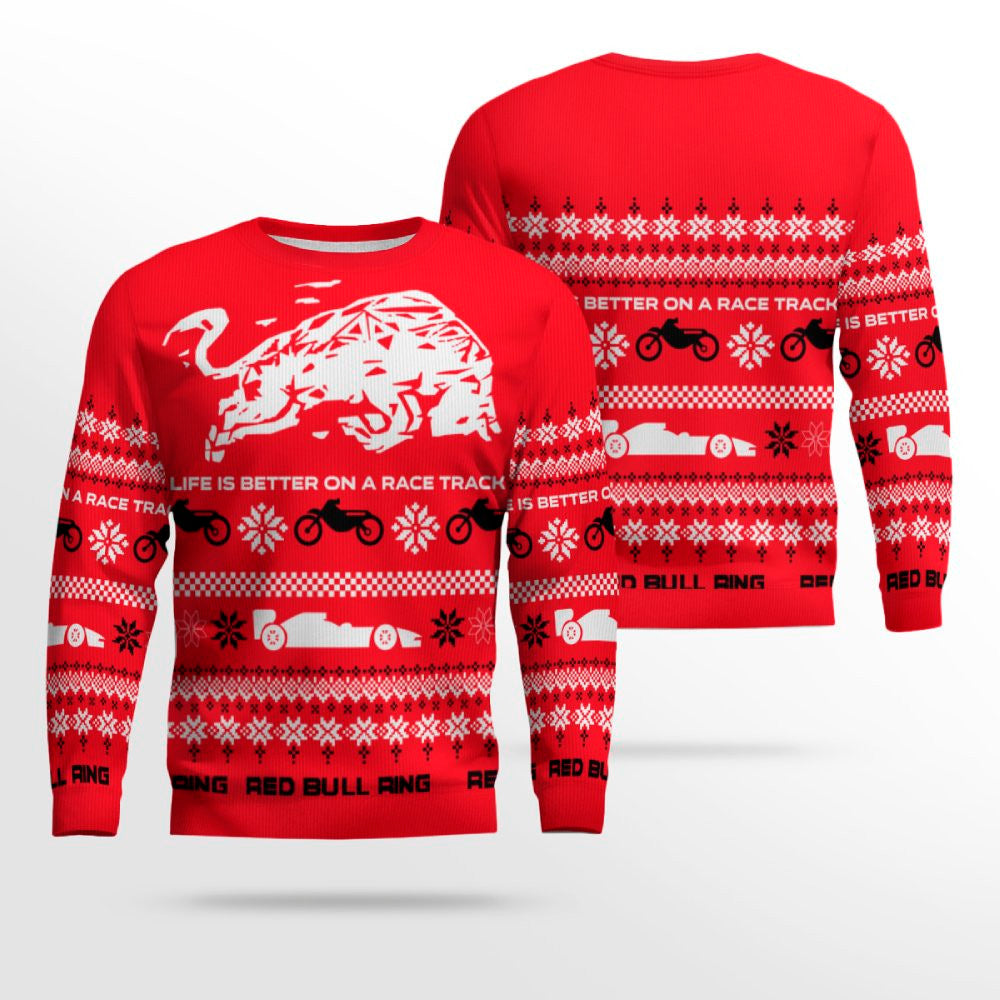 Red Bull Ring Winter Ugly Sweater 2025 – Moonbestprint