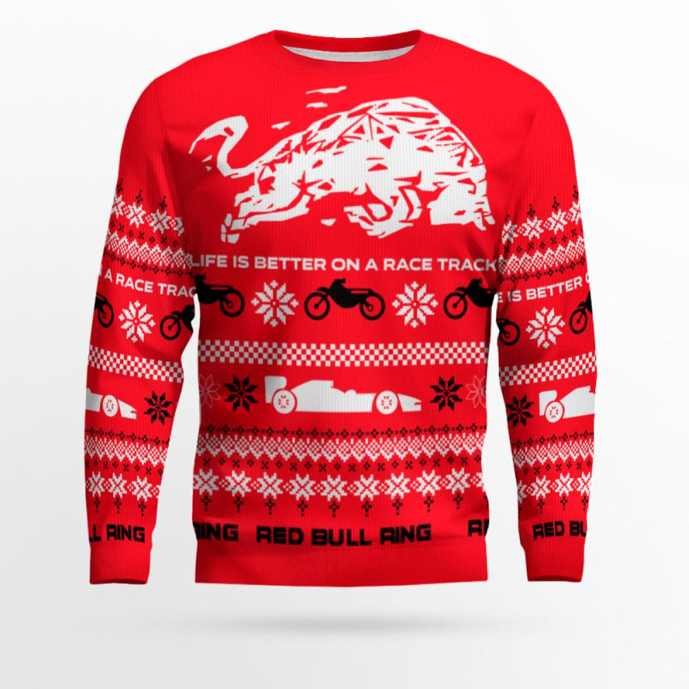 Red Bull Ring Winter Ugly Sweater 2025 – Moonbestprint