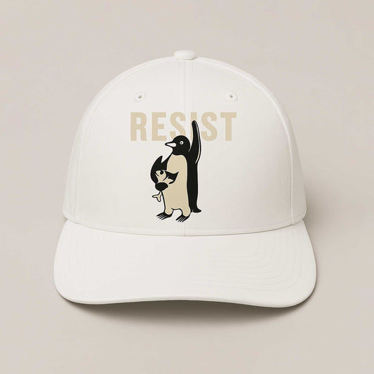 Resist Penguin Hat -Moonbestprint