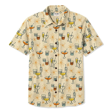 Retro 1950 Atomic Cocktail Hawaiian Shirt – Moonbestprint