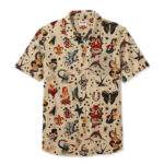 Retro Tattoo Ocean Hawaiian Shirt – Moonbestprint