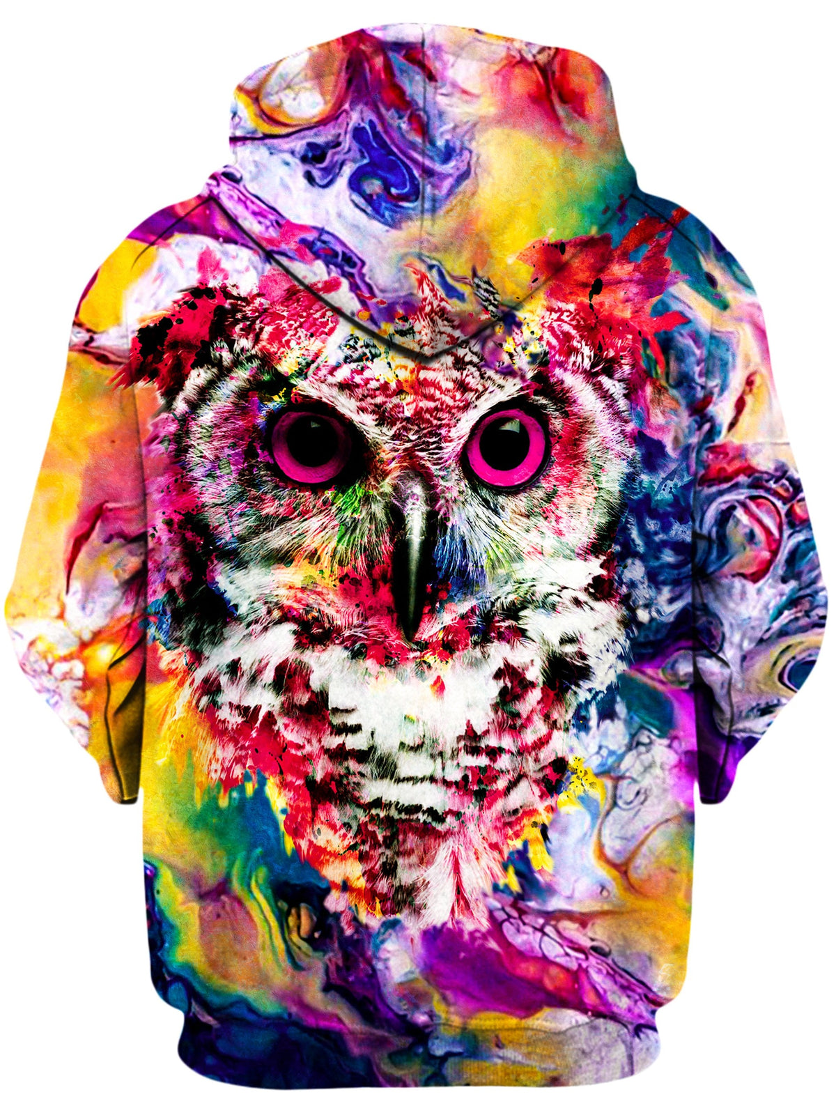 Owl Unisex Zip-Up Hoodie -Moonbestprint