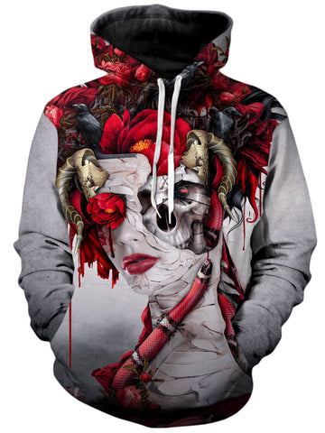 Red Queen Unisex Hoodie -Moonbestprint
