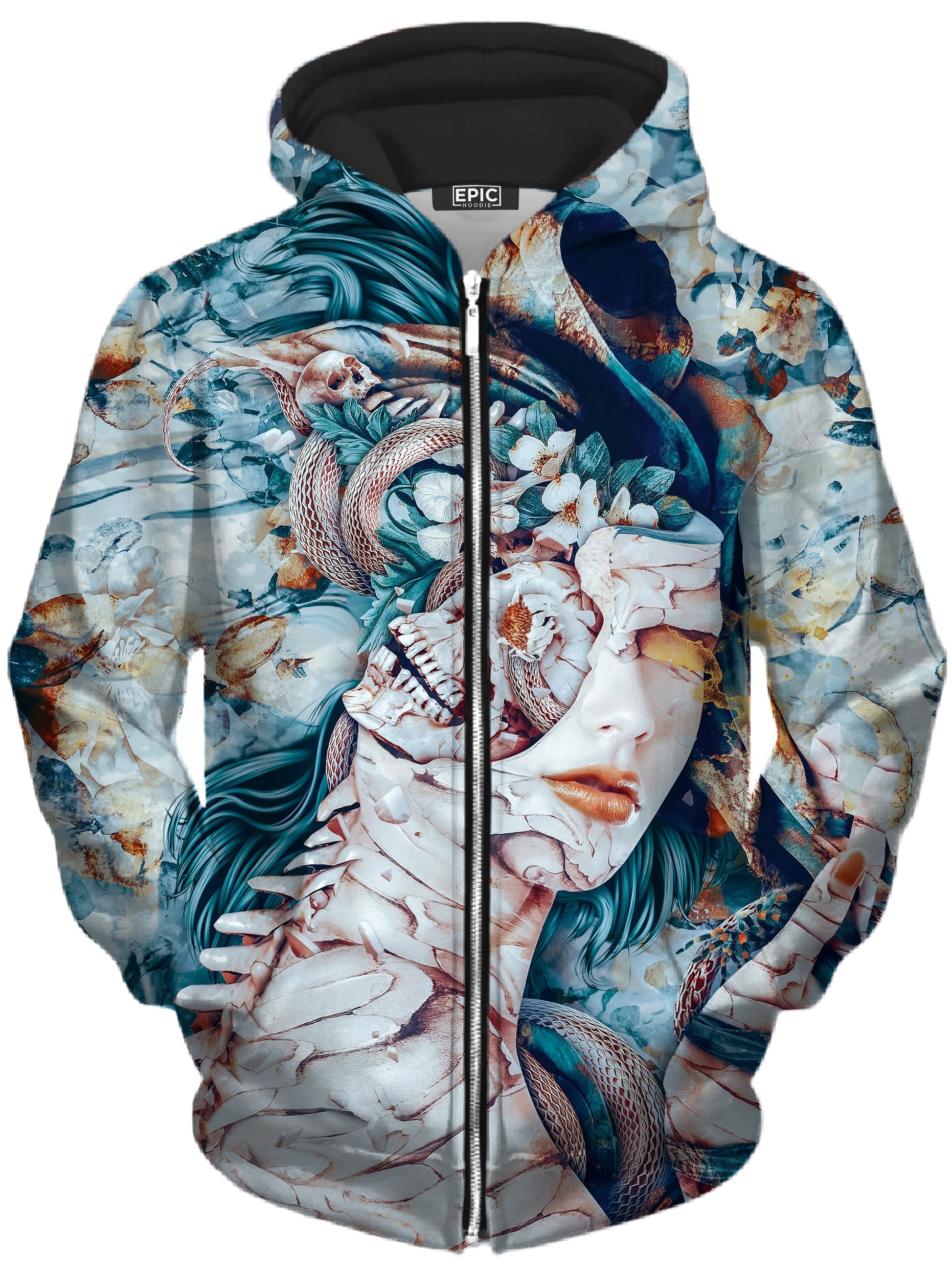 Post Revelation Unisex Zip-Up Hoodie -Moonbestprint