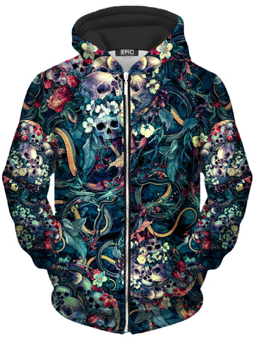 Endless Soul Unisex Zip-Up Hoodie -Moonbestprint