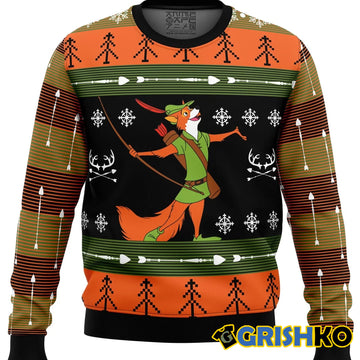 Robin Hood Ugly Christmas Sweater - Moonbestprint