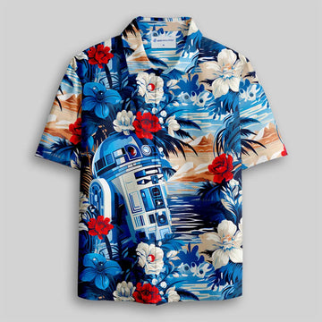 Robot Hawaiian Shirt – Moonbestprint