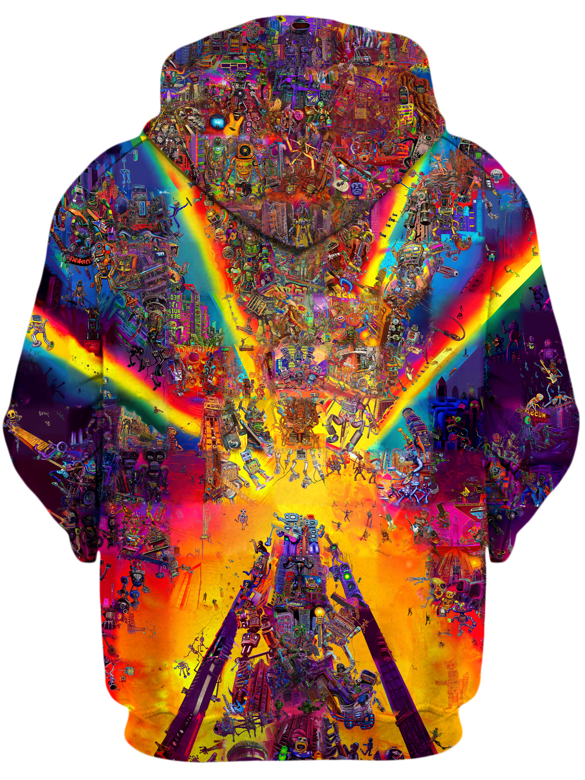Robotcalypse Unisex Hoodie -Moonbestprint