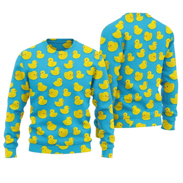 Rubber Ducky Ugly Christmas Sweater - Moonbestprint