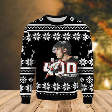 Ryan Strome Anaheim Ducks Ugly Christmas Sweater, NHL Christmas Sweater Moonbestprint