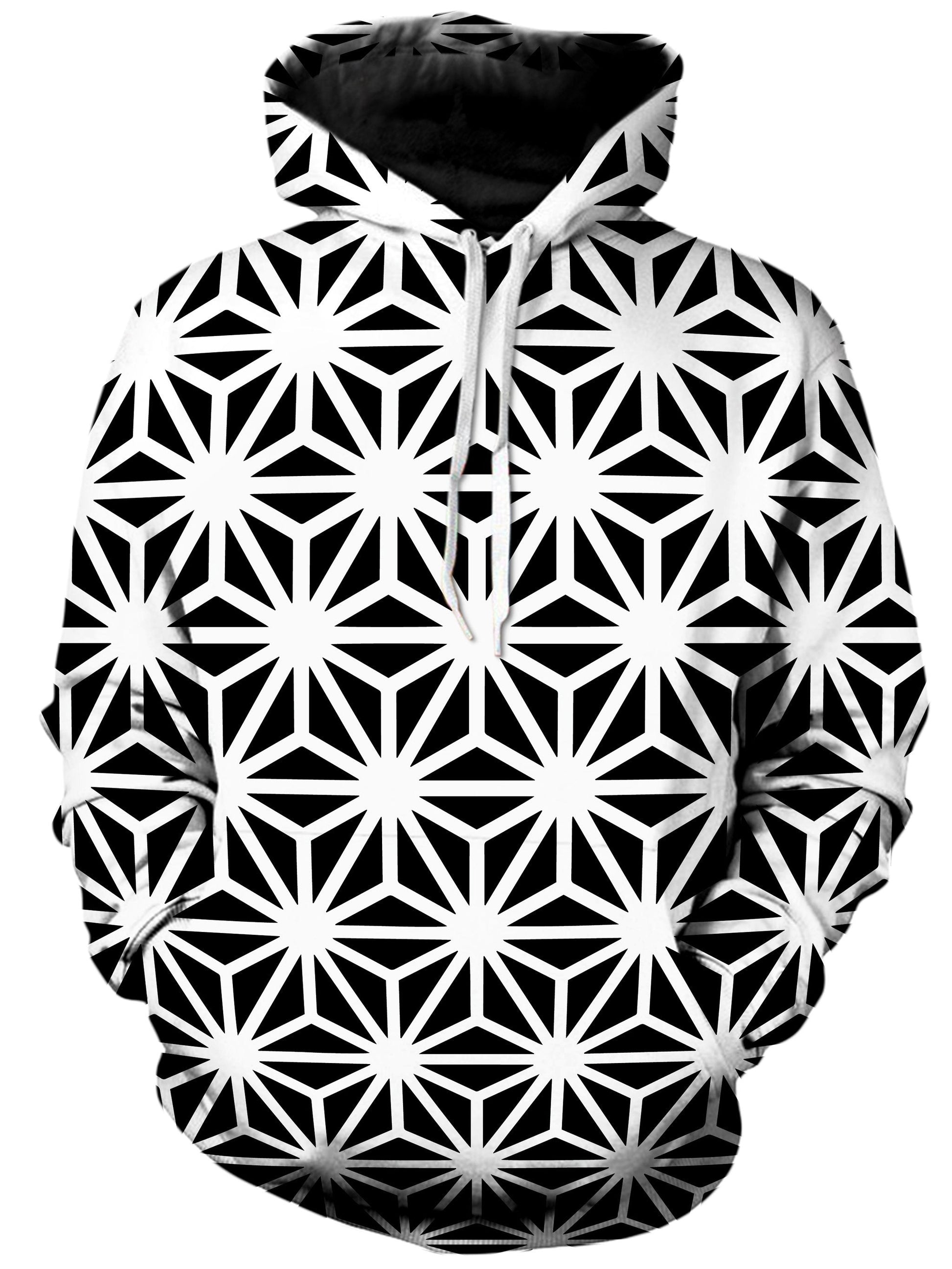 Asanoha Light Unisex Hoodie -Moonbestprint