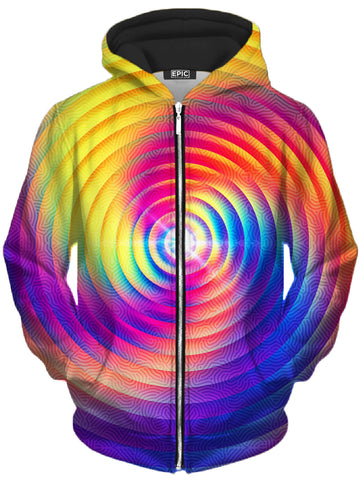 Fundamental Unisex Zip-Up Hoodie -Moonbestprint