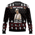 Smokey And The Bandit Merry Christmas Ugly Christmas Sweater – Moonbestprint