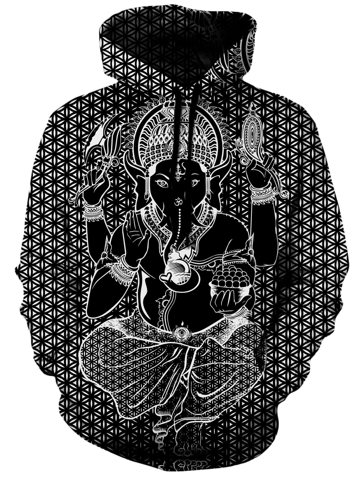 Sacred Ganesha Unisex Hoodie -Moonbestprint