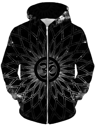 Sacred Unisex Zip-Up Hoodie -Moonbestprint