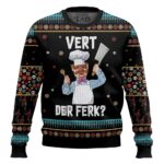 Funny Swedish Chef Vert Der Ferk Ugly Christmas Sweater – Moonbestprint