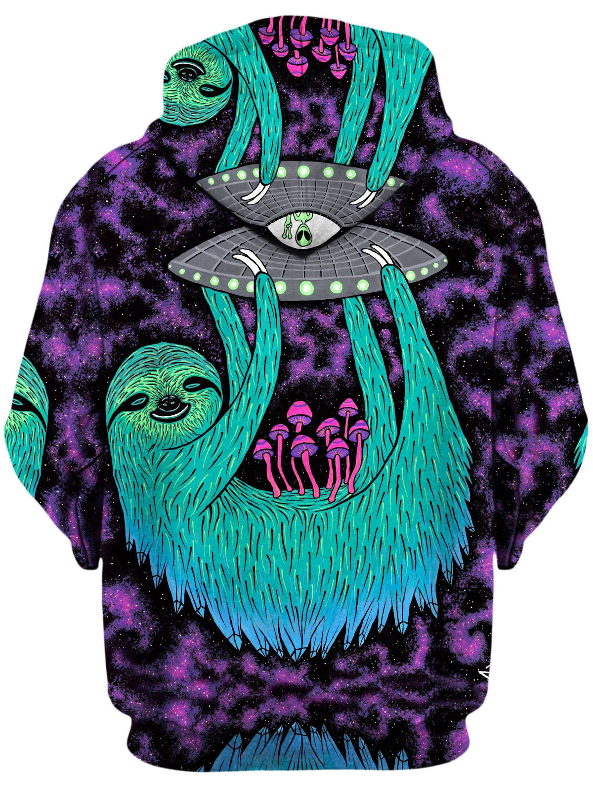 Sloth Abduction Unisex Hoodie -Moonbestprint