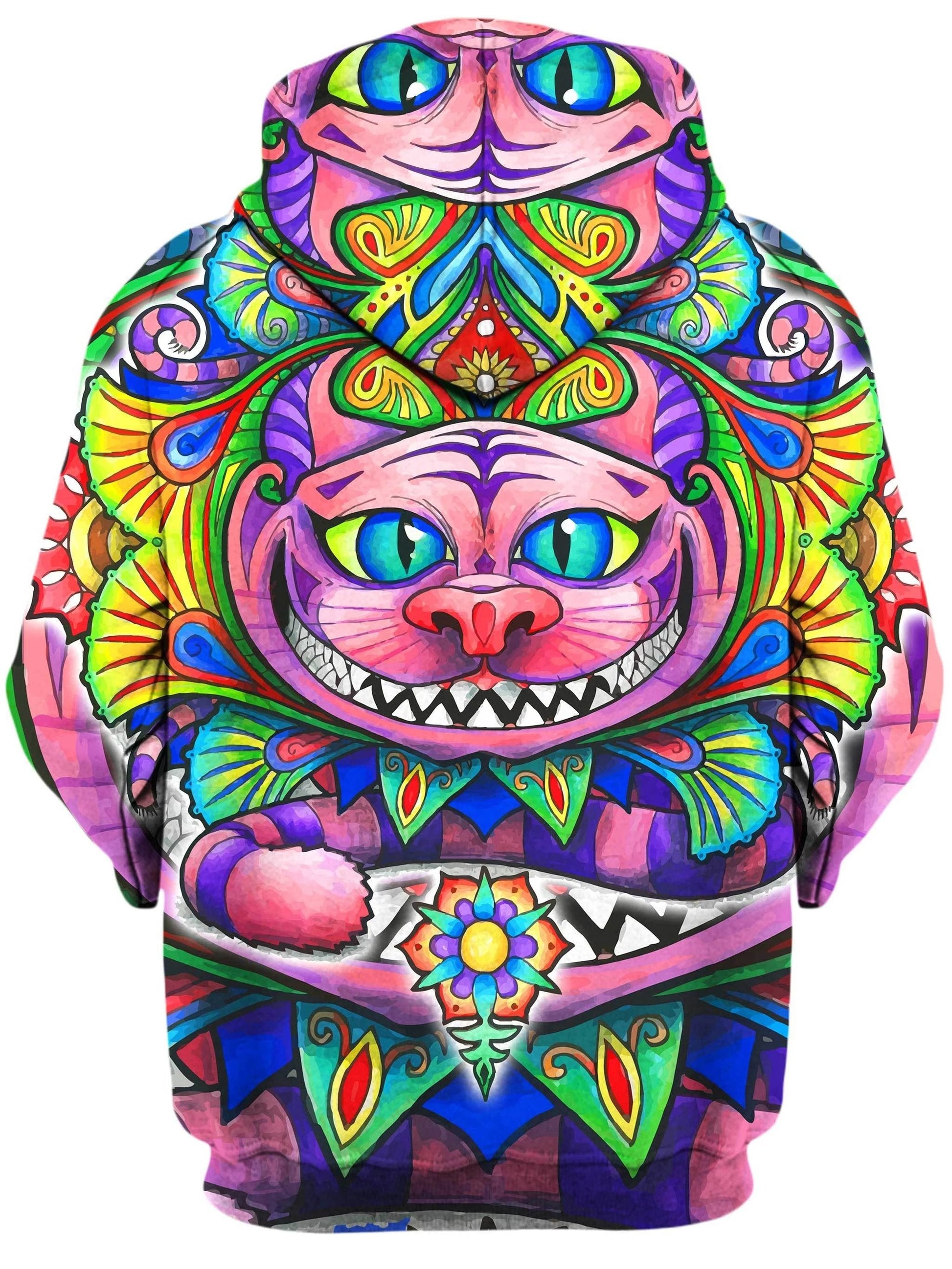 Cheshire Cat Unisex Zip-Up Hoodie -Moonbestprint