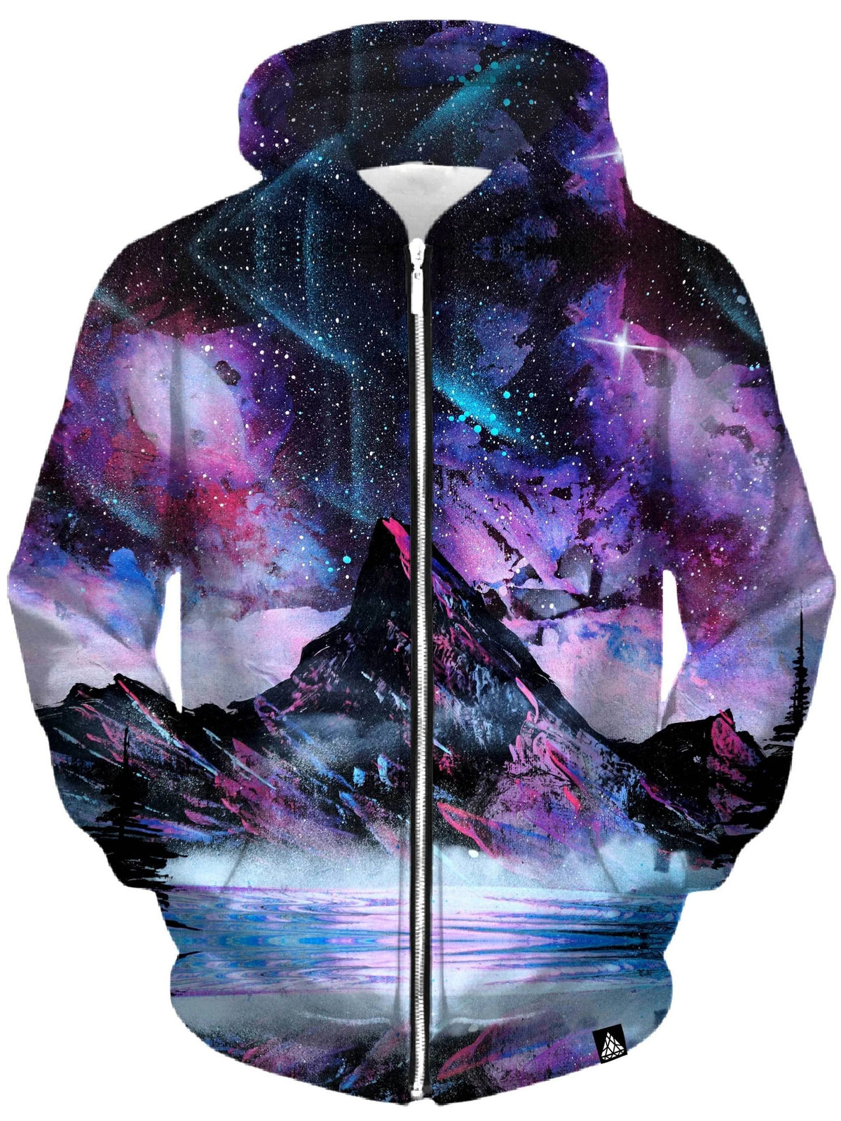 Dusk Unisex Zip-Up Hoodie -Moonbestprint