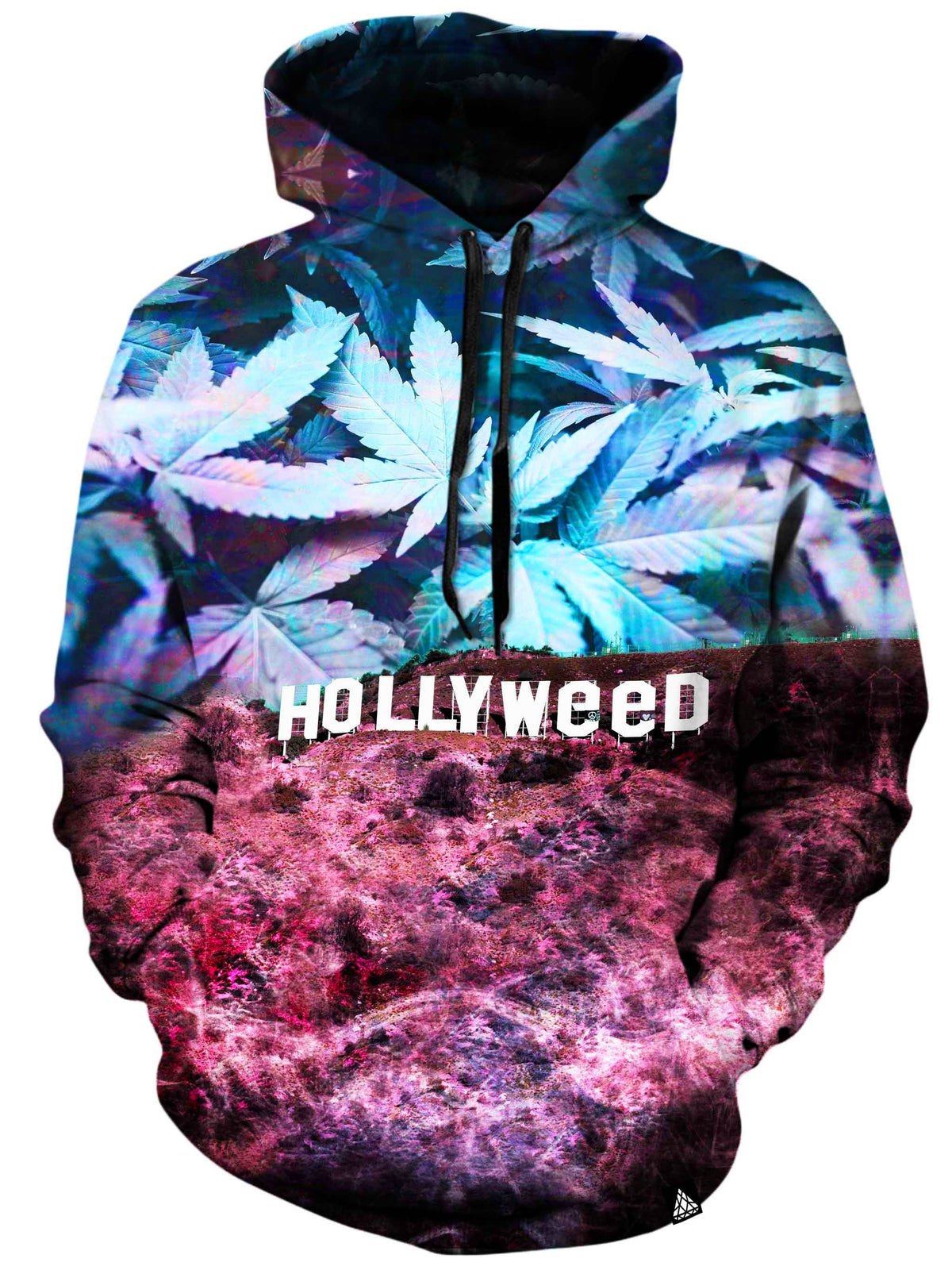 Hollyweed Alternative Unisex Hoodie -Moonbestprint
