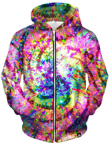 Let's Get Dizzy Unisex Zip-Up Hoodie -Moonbestprint