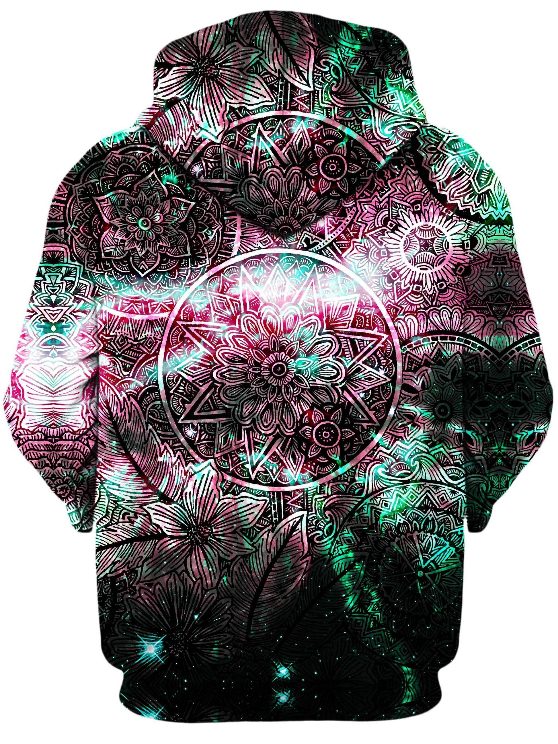 Star Mandala Vibe Unisex Zip-Up Hoodie -Moonbestprint