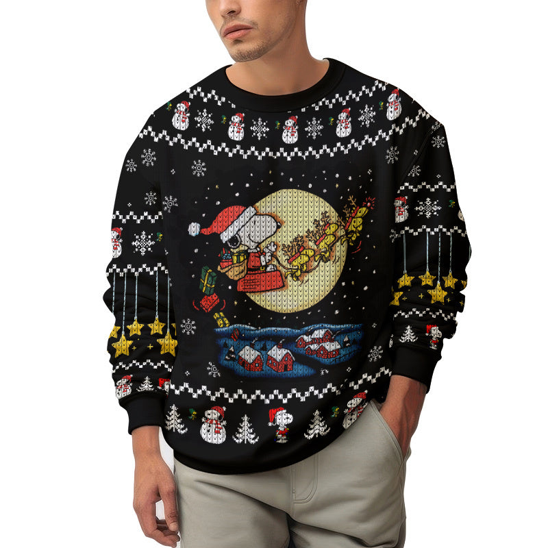 Snoopy - The Charlie Brown and Snoopy Show Ugly Sweater – Moonbestprint