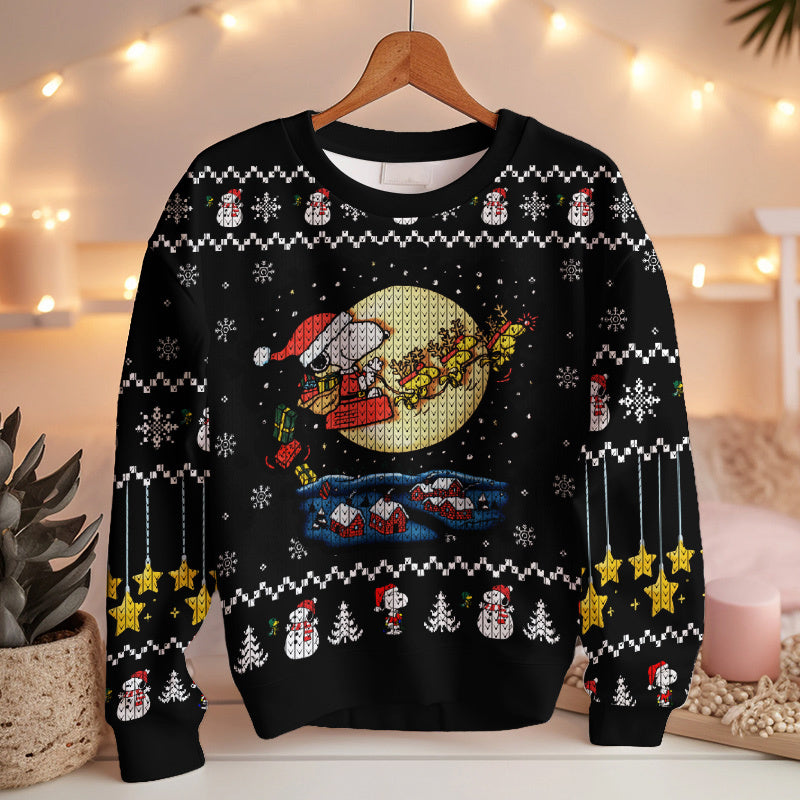 Snoopy - The Charlie Brown and Snoopy Show Ugly Sweater – Moonbestprint
