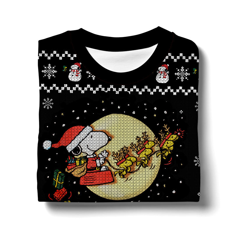 Snoopy - The Charlie Brown and Snoopy Show Ugly Sweater – Moonbestprint