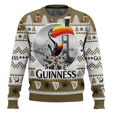2021 Guinness Beer 1759-toucan Ugly Christmas Sweater – Moonbestprint