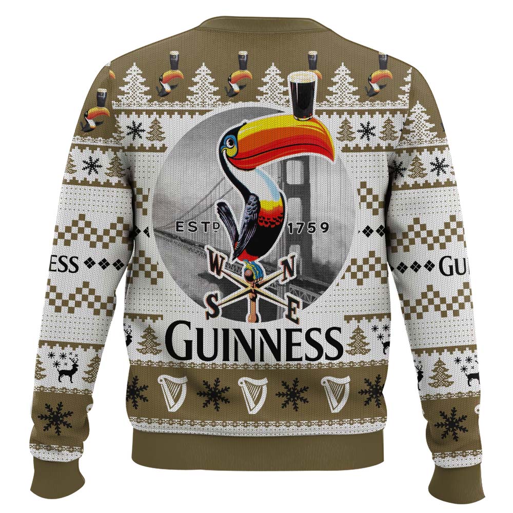 2021 Guinness Beer 1759-toucan Ugly Christmas Sweater – Moonbestprint