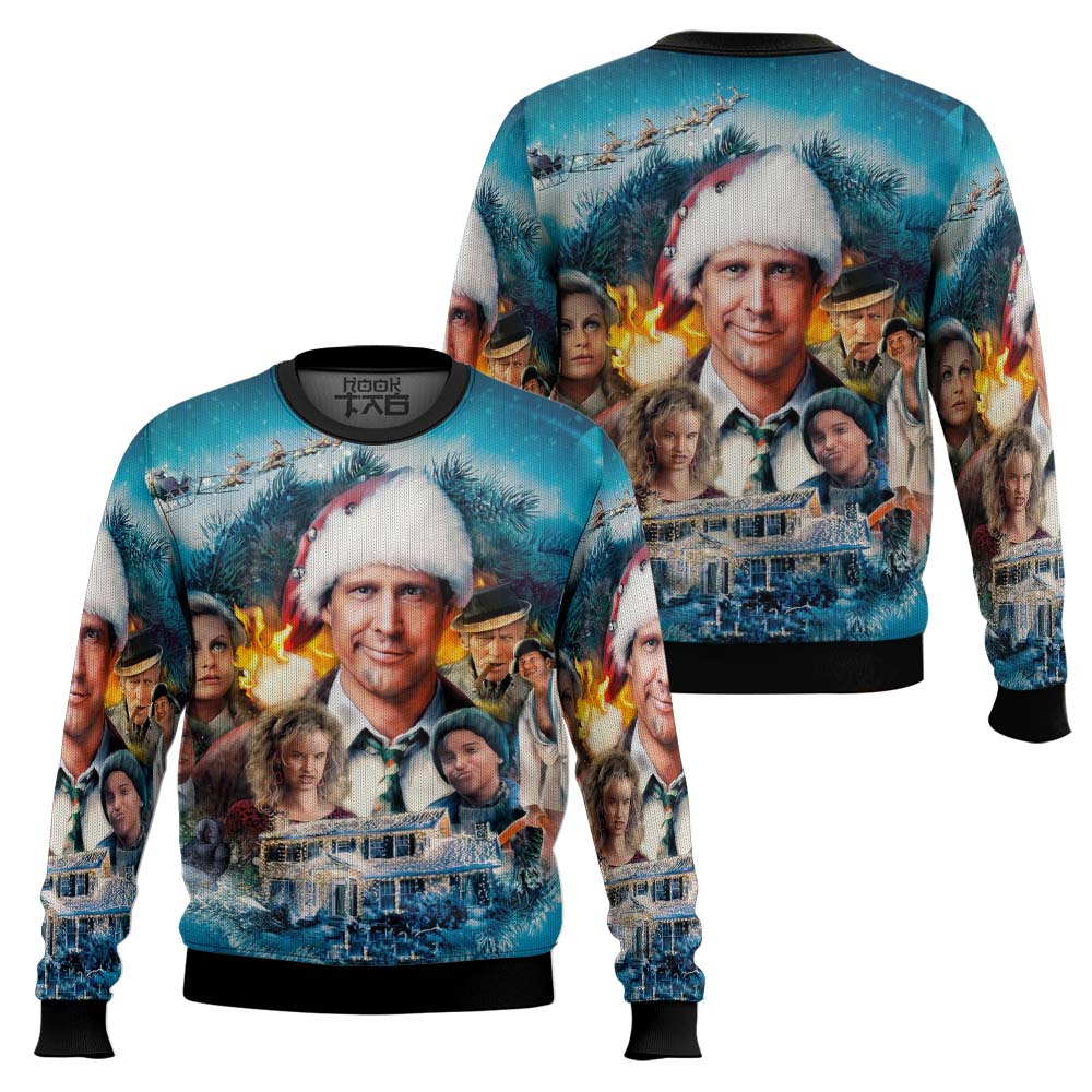 National Lampoon?s Christmas Vacation Ugly Christmas Sweater – Moonbestprint