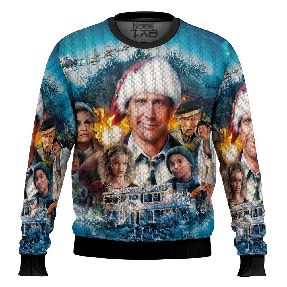 National Lampoon?s Christmas Vacation Ugly Christmas Sweater – Moonbestprint