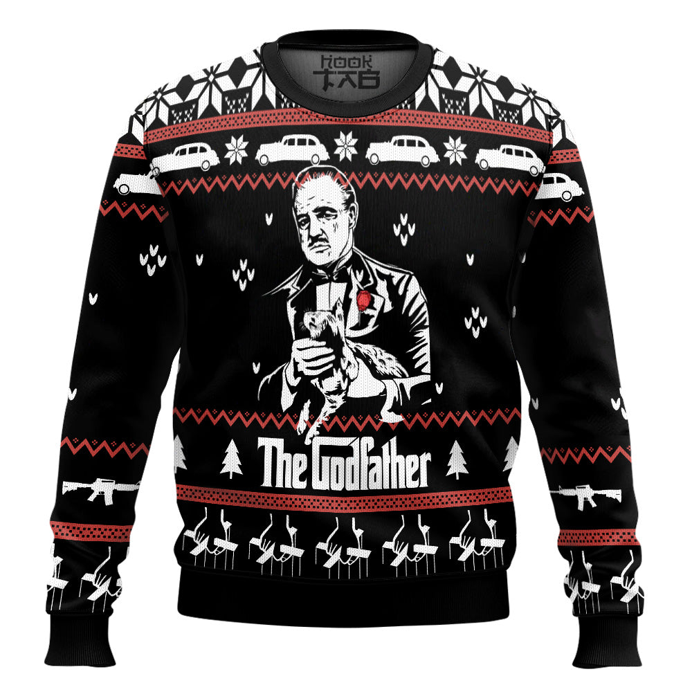 Vito Corleone The Godfather Ugly Christmas Sweater – Moonbestprint