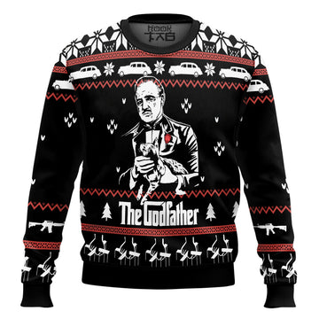 Vito Corleone The Godfather Ugly Christmas Sweater – Moonbestprint