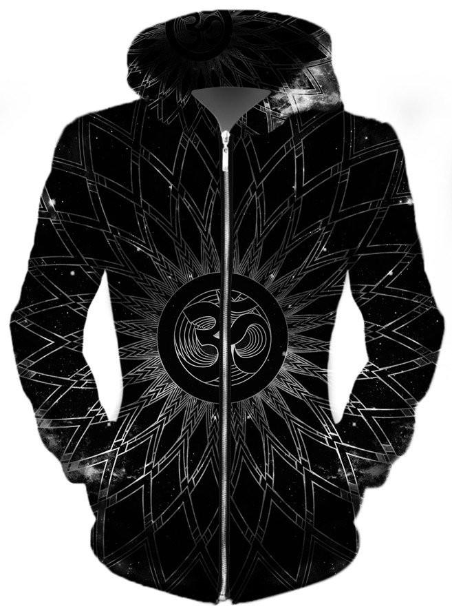 Sacred Unisex Zip-Up Hoodie -Moonbestprint