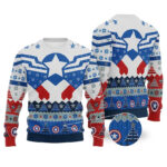 Sam Wilson-Captain America Ugly Christmas Sweater – Moonbestprint