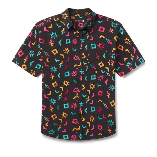 San Antonio Spurs 2025-2026 City Fiesta Hawaiian Shirt Black – Moonbestprint