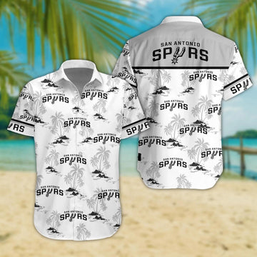 San Antonio Spurs Hawaii Shirt, NBA Hawaiian Shirt Moonbestprint