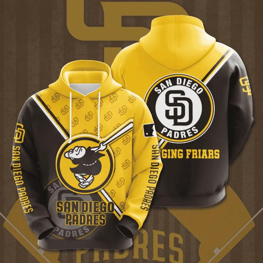 San Diego Padres 3D Hoodie, MLB Hoodie Moonbestprint