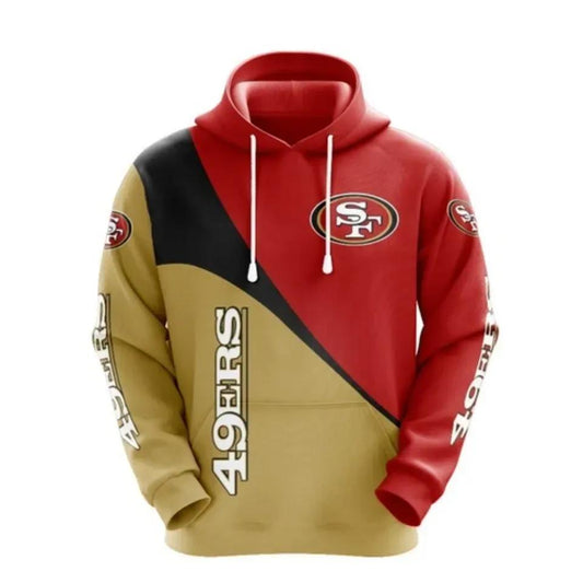 San Francisco 49ers 3D Hoodie, NFL Hoodie Moonbestprint