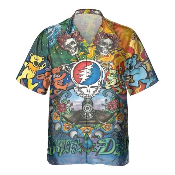 San Francisco 49ers Grateful Dead Hawaiian Shirt – Moonbestprint