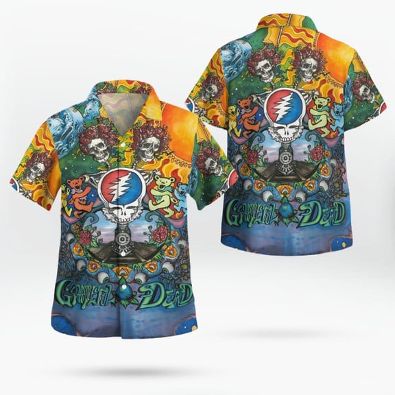 San Francisco 49ers Grateful Dead Hawaiian Shirt – Moonbestprint