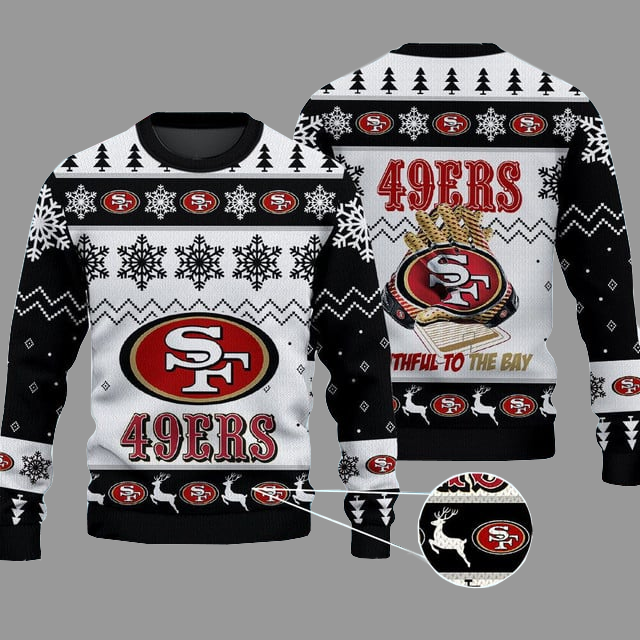 San Francisco 49ers Ugly Christmas Sweater 2025 – Moonbestprint