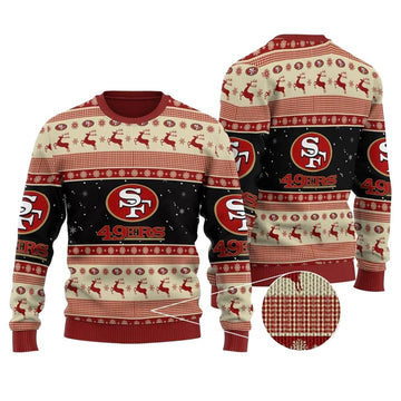 San Francisco 49ers Ugly Sweater – Moonbestprint