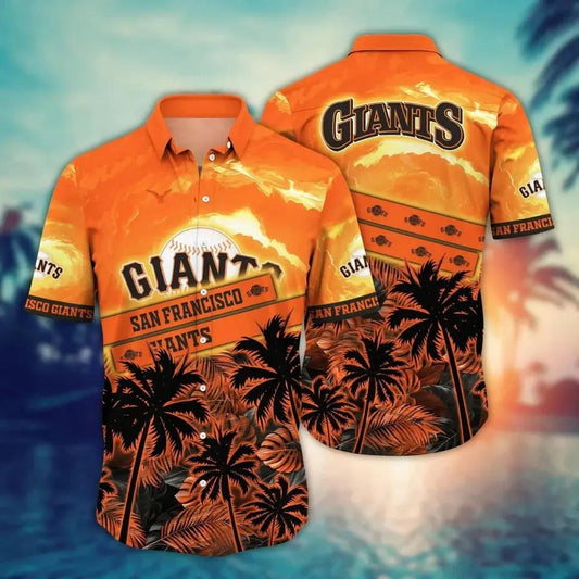 San Francisco Baseball Team Giantss Hawaiian Shirt, MLB Hawaiian Shirt Moonbestprint