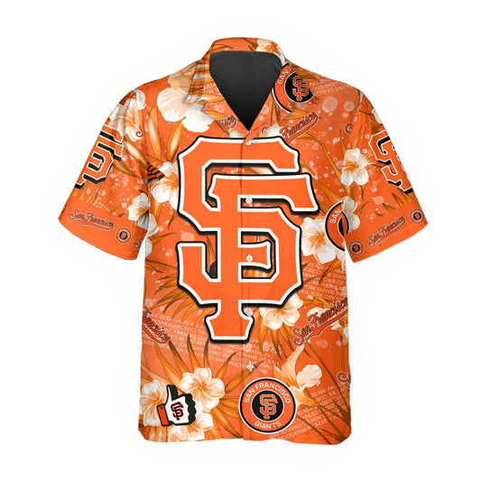 San Francisco Giants Hawaiian Shirt, MLB Hawaiian Shirt Gift For Fans Moonbestprint